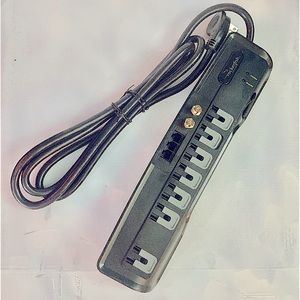 CyberPower Rocketfish 7 Outlet Home Theater Surge Protector RF-PCS7ES-WB